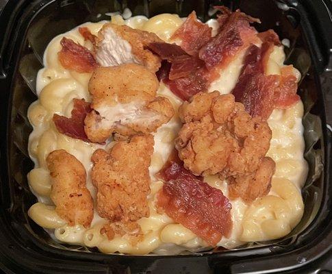 Loaded Chicken Bacon Ranch Mac 'N Cheese. Very tasty