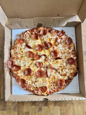 Medium Pepperoni Pizza