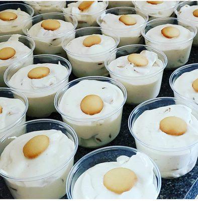 Banana Pudding made with or without bananas