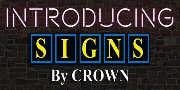 Signs By Crown- Offering Full Color Banners, Vinyl Graphics, And Yard Signs.   www.signsbycrown.com