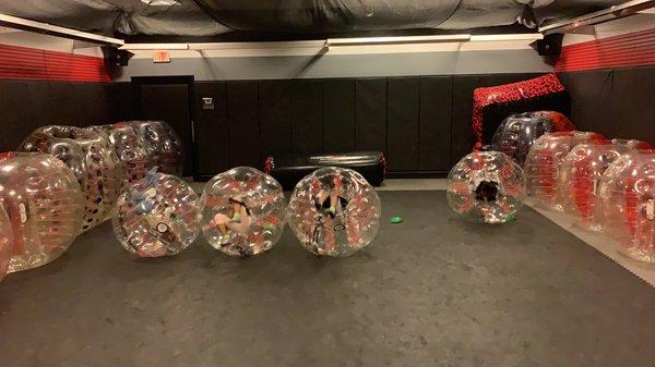 Bubble soccer