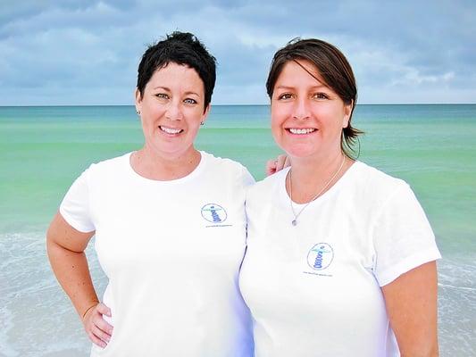 Our wonderful and skilled therapists- Karen Abel and Jennifer Washington.