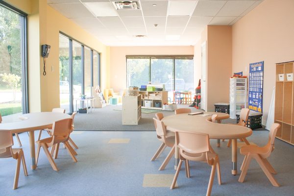 View of our Preschool Classroom- The Sunflower Room!