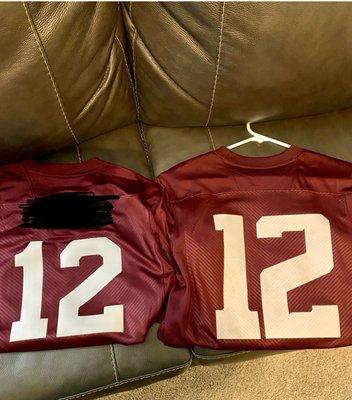 Texas A&M custom home premier jersey