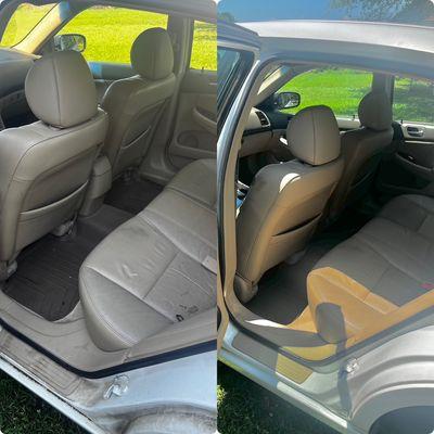 Honda Accord basic interior package before and afters. Message us for our prices!