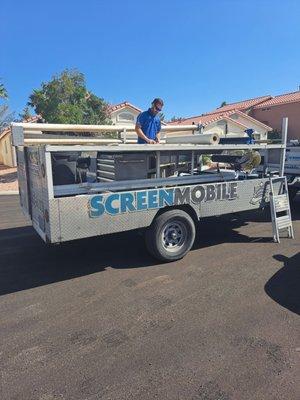 Screenmobile for all of your home screening needs.