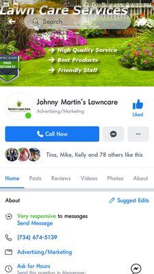 Johnny Martin's Lawn Care