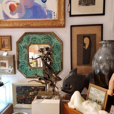 Offering all types of antiques, art and decorative items