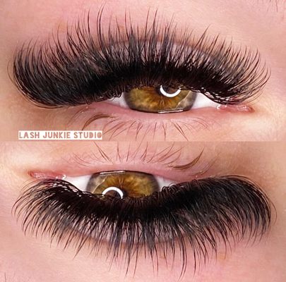 Full dramatic volume lashes