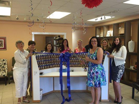 Ribbon cutting by Cary Chamber of Commerce