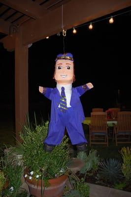 Custom pilot piñata of my husband for his birthday!