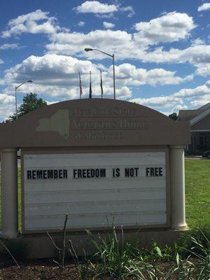 Remember Freedom isn't Free