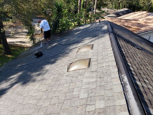 Roof cleaning we do it all