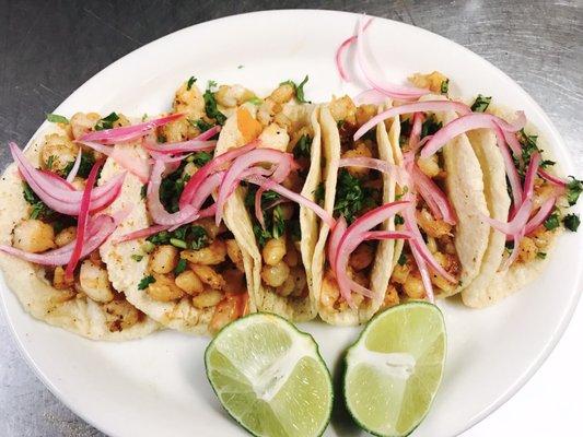 shrimp tacos