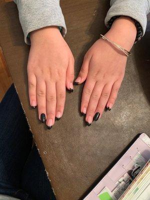 My daughter's manicure