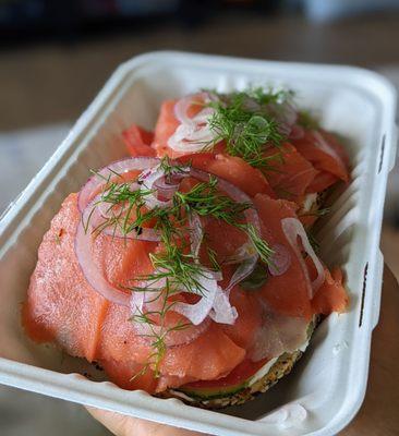 Lox of Love - $18 and worth every bit @bilalandjesseatfood