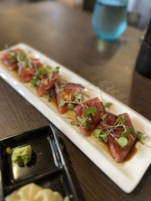 Blue Fin Carpaccio Sashimi