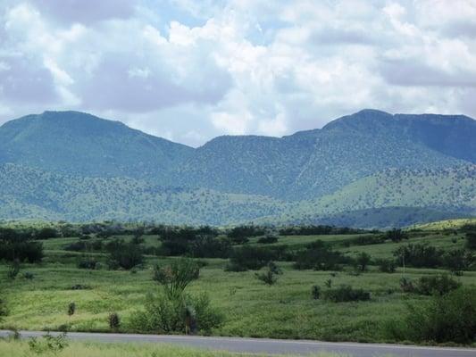 Lot 180 View to the South.  This is an elevated lot. 2.70 acres. Red Hawk at J6 Ranch