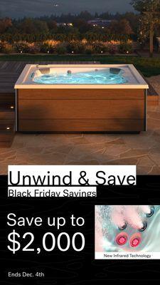 We have Jacuzzi Hot Tubs in stocK for immediate delivery