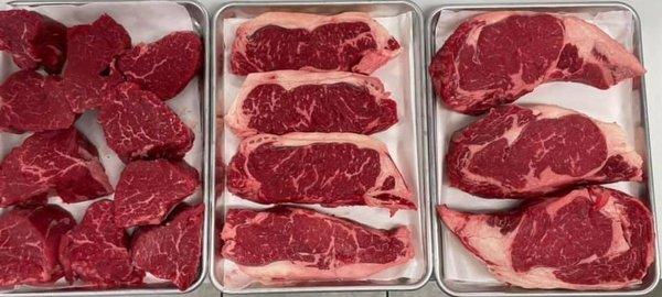 Creekstone Farms PRIME steaks!! The BEST of the BEST!!