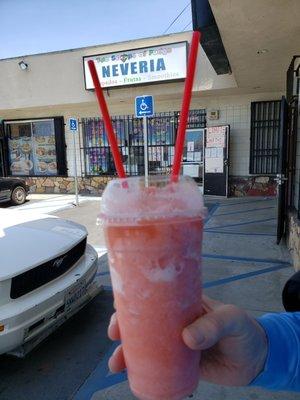 Strawberry smoothie grande ($5)