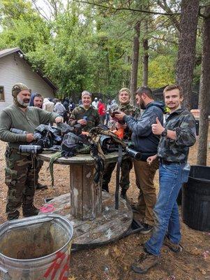 Paintball Teambuilding
Capitol Tire and Service 
608-271-9009
5610 Odana Road
Madison, WI 53719