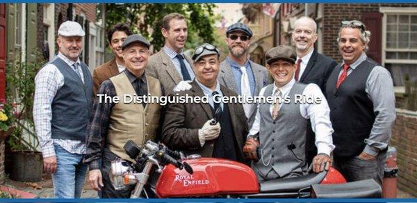 The Distinguished Gentlemen's Ride!