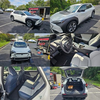 I did a wash and wax on this brand new 2025 electric Ev Subaru.