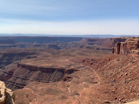 One of the many overlook views at Muley Point.