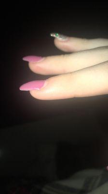 Chipped nails