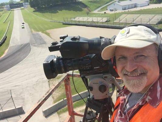 One of 10 cameras live streaming and to be shown on NBC Sports Net.