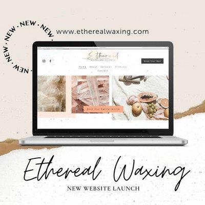 Ethereal Waxing and Wellness, Houston, TX new website by TNECDA