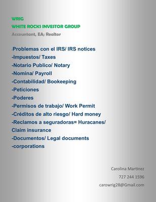 White Rocks Investors Group