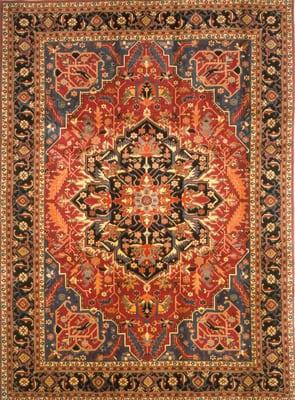 Antique Finish Heiriz carpet, made in India