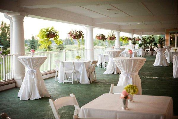 Wedding Veranda view