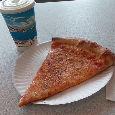 Plain slice and Mountain Dew. Get slicey dawg.