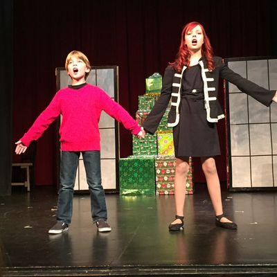 Emily and Michael Hobbs "Elf Jr."