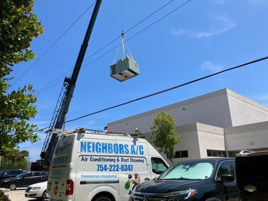 Commercial A/C Install