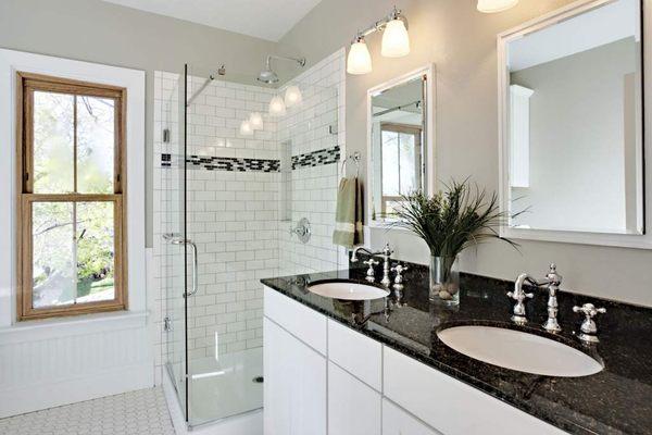 Custom Bathroom Remodel by AZ Royal Granite & Remodeling.