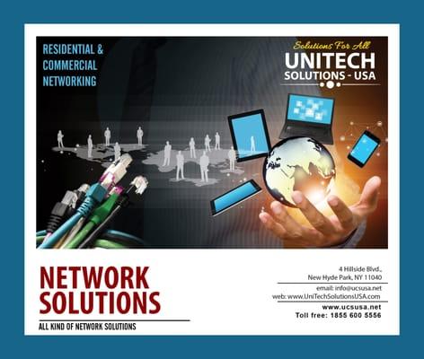 Network Solutions - Call UniTech Network Solutions - call 855 600 5556