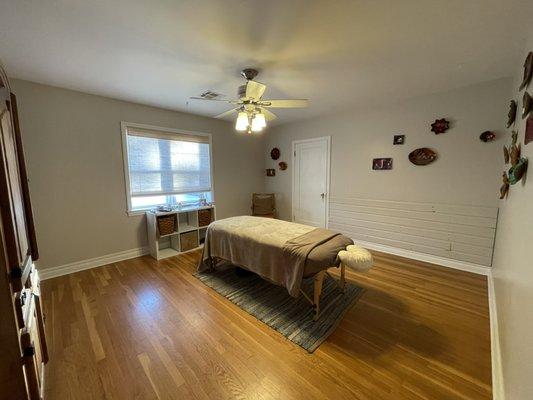 Wellness Spa Massage Therapy room.