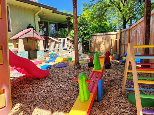 A view of one of our Toddler Yards