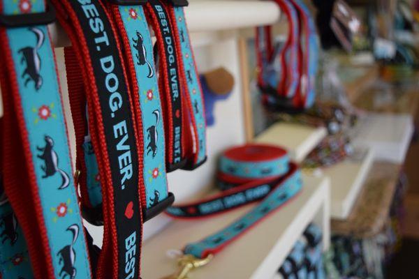 Up Country collars and leashes, Made in the USA.