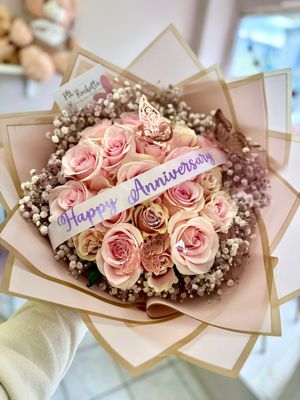 Pink Petal Roses Bouquet