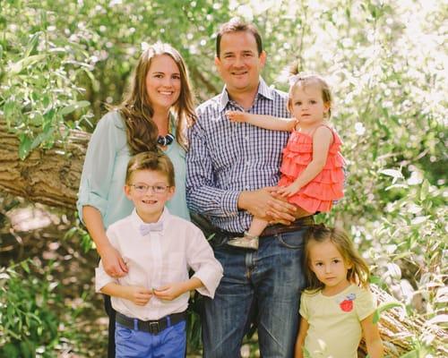 Dr. Kristin Newsom and family