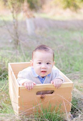 My son's fall picture