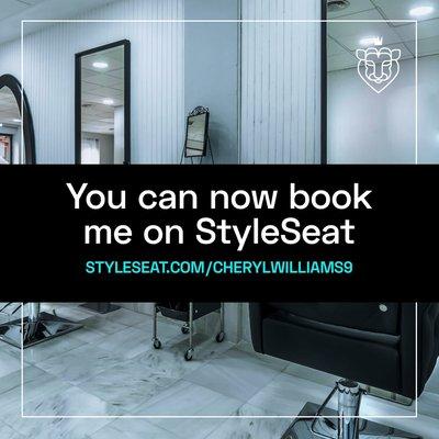 Appointment setting information on StyleSeat