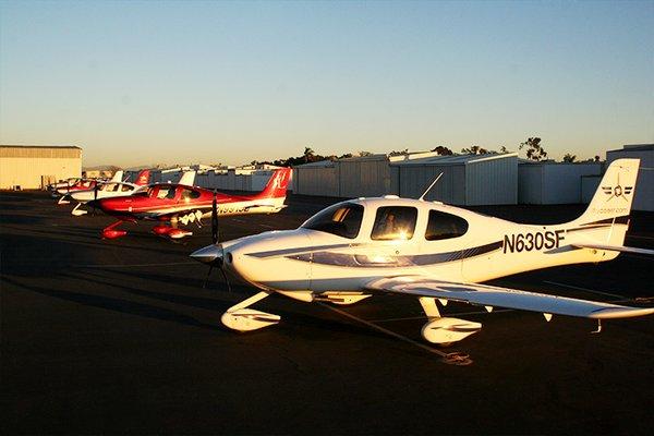 Our fleet of Cirrus Aircraft