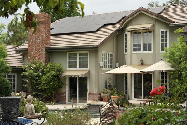 Agoura Hills - 12.96 killowatt, 48-panel solar system.