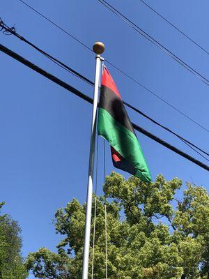 Black unity flag